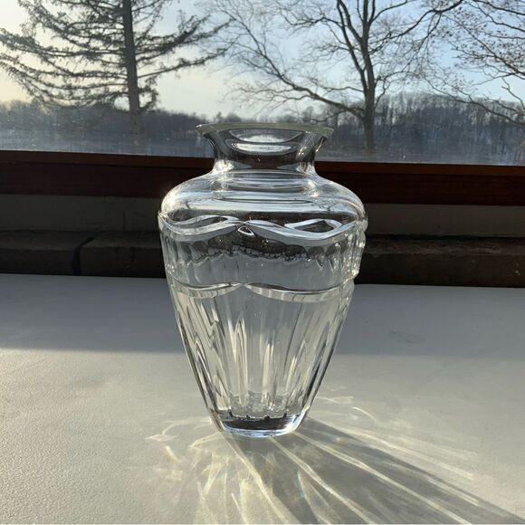 Vintage Crystal Vase   - Picture 1 of 12
